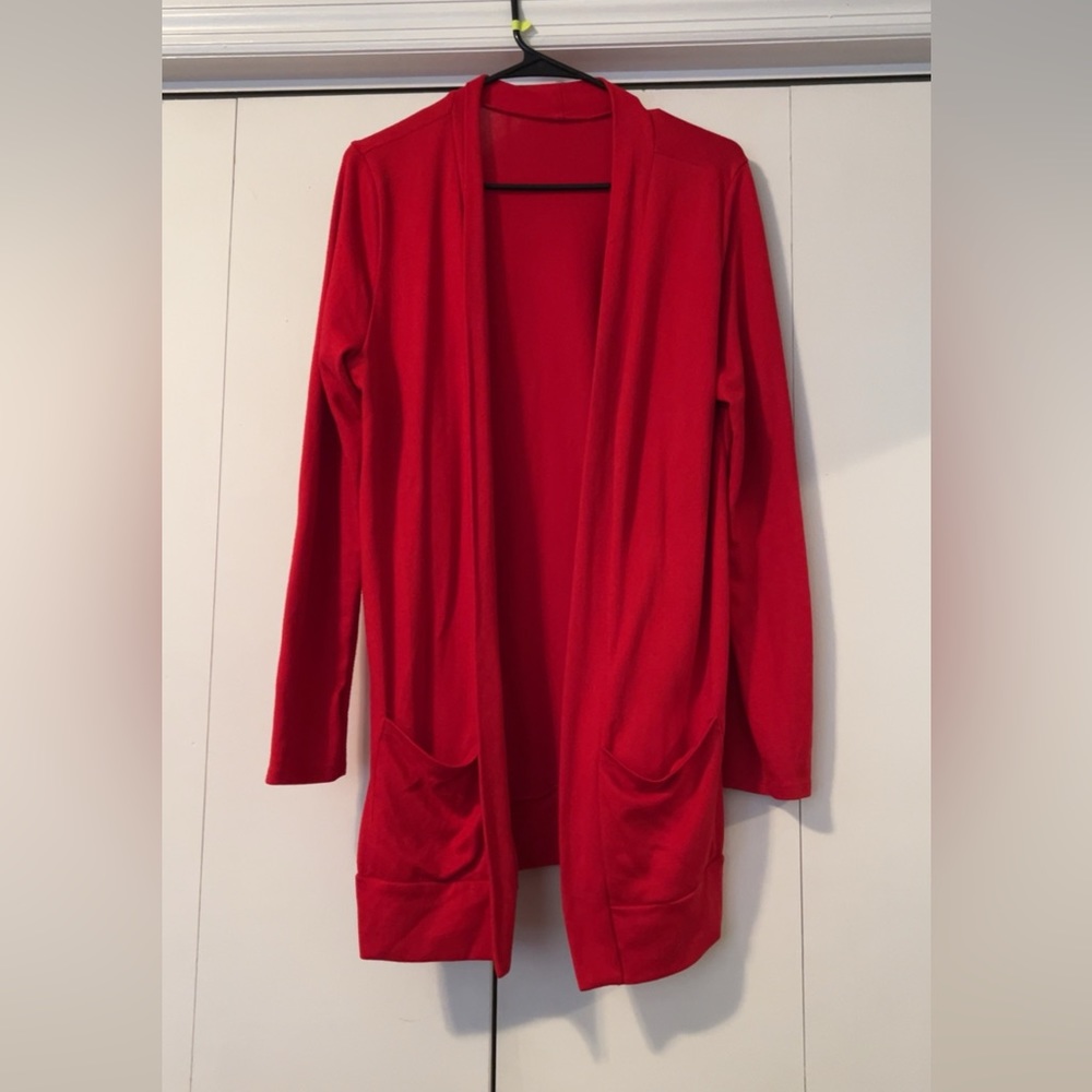 Red Cardigan
